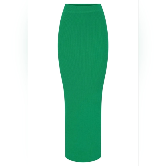 MESHKI- KAESHA Twist Front Knit Top Sz.XS & KAESHA Split Maxi Knitted Skirt Sx:S - Picture 5 of 8